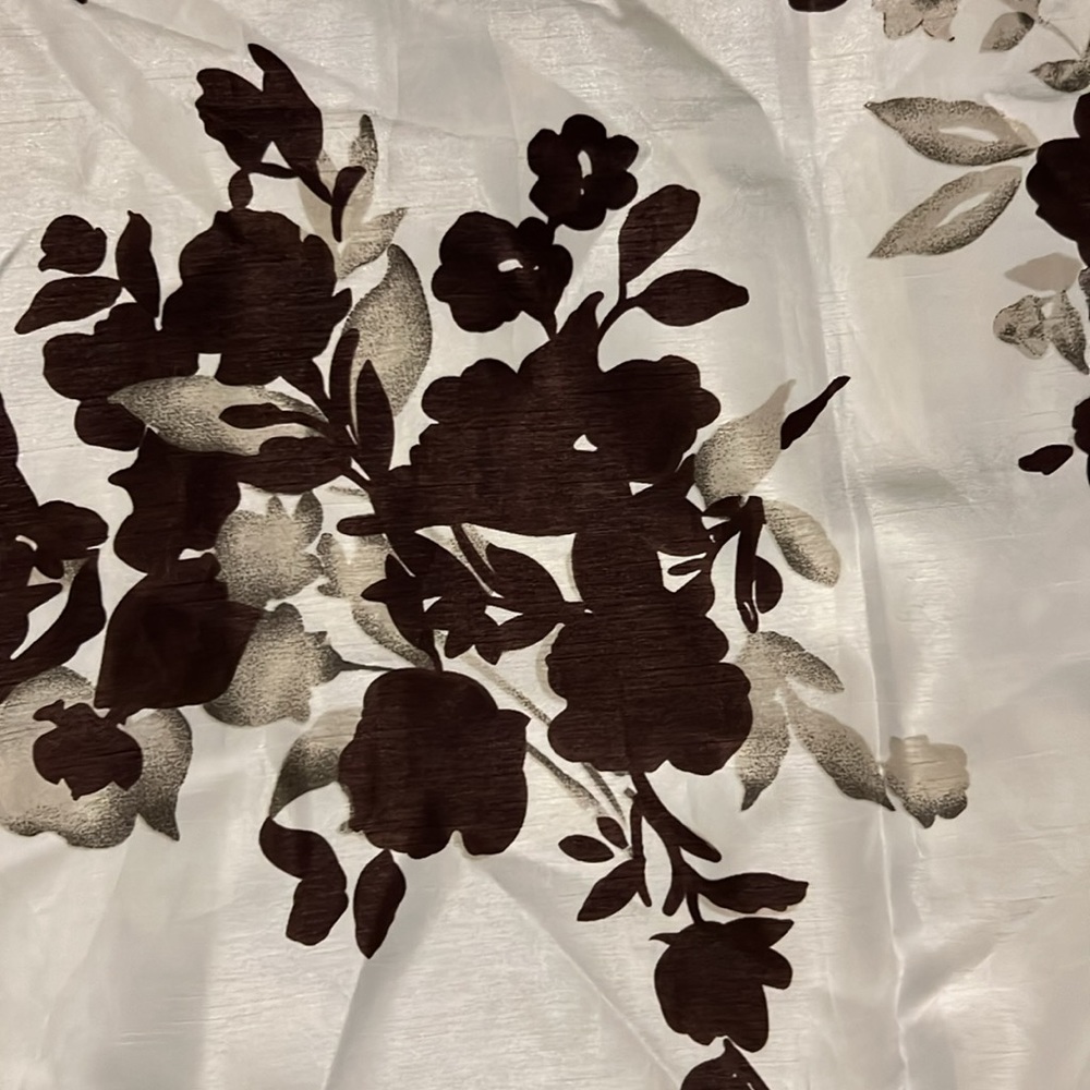 KS Collection floral print midi skirt for women. Size 10 - Picture 2 of 5